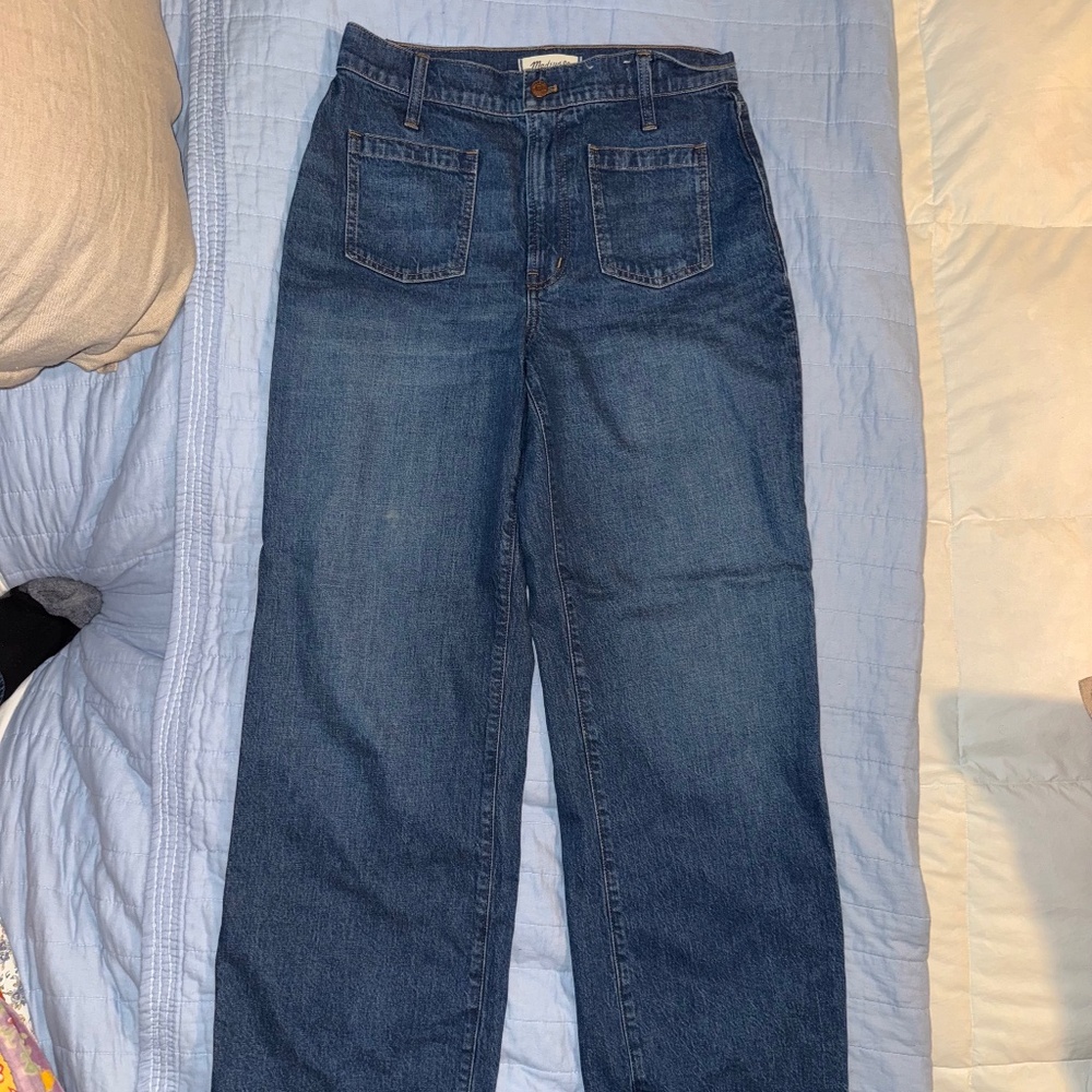 Madewell Perfect Vintage Wide Legged Jeans